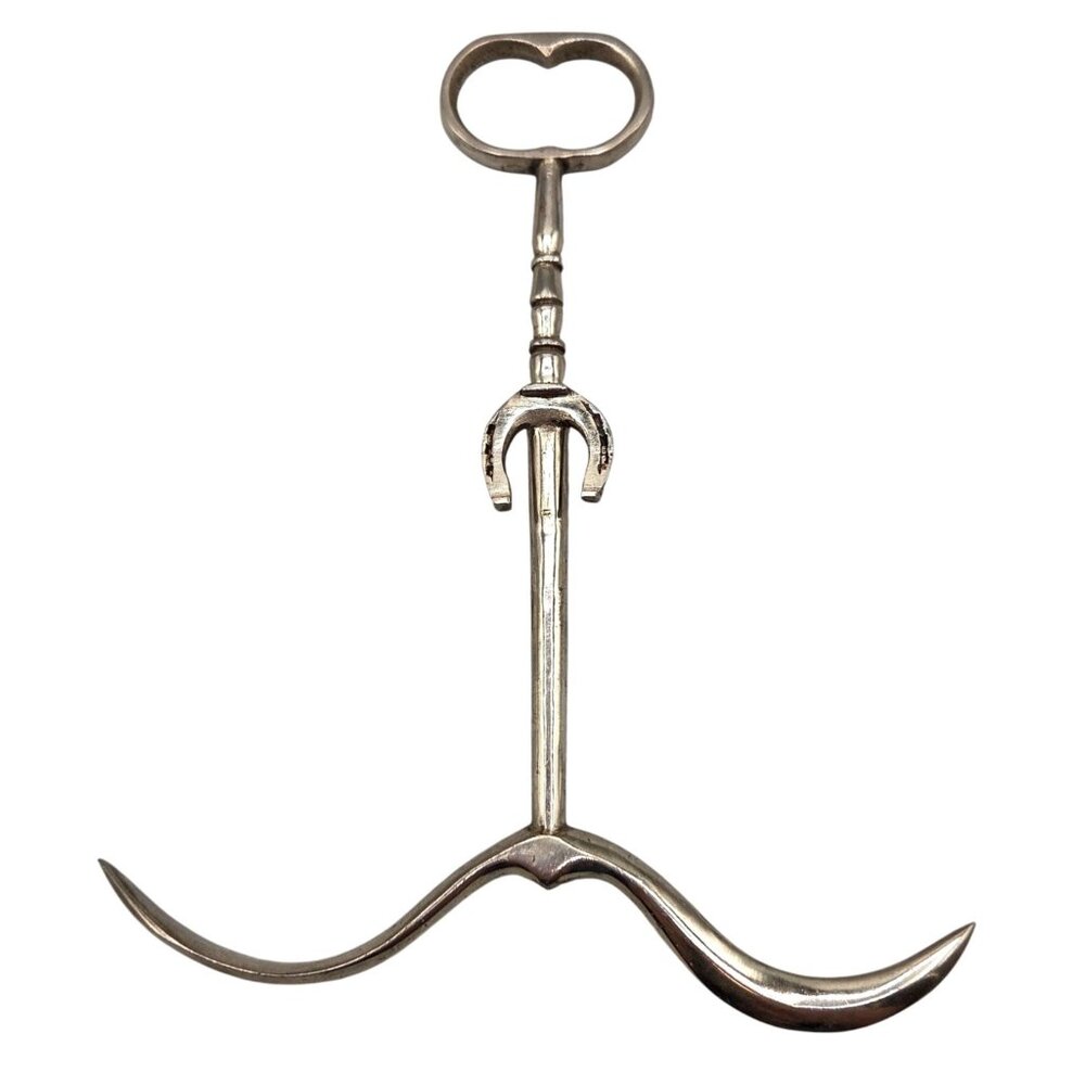 Unique Vintage Horse Hoof Pick and Scraper Barn Tool Horseshoe Accent